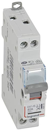 Interrupteur-sectionneur DX³-IS à voyant 2P 400V~ - 40A - 1 module