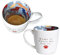 Mug ~ Ceramic Tea/Coffee ~ Inside Out Mug ~ HOME IS WHERE MY DOG IS