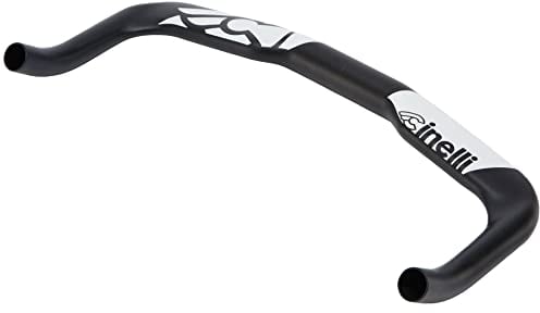 Cinelli Unisex-Erwachsene Bullhorn Lenker, Schwarz, 40 cm