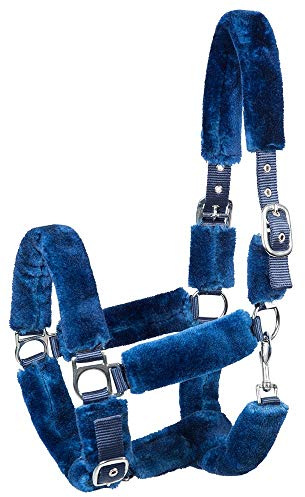 PFIFF 102583 Halfter 'Cozy', mit Kunstfell, dunkelblau XFull