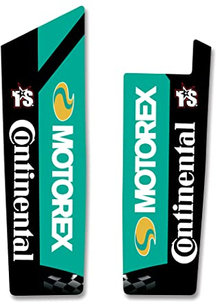 MOTOREX Gabelprotektoren Dekor - fork sticker DECALS || SMC 690R 2008-2013