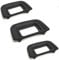 Oeilleton oculaire pour Nikon D5600 D5200 D5100 D5000 D3100 D70 D70S D60 D50 D40 D750 Viseur Caoutchouc Eye Cup, ULBTER DK-20 Eyecup - Lot de 3