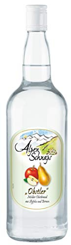 Alpenschnaps |Steinbeisser Obstler | pures Alpenglück im Glas, 23605, 1.0 l