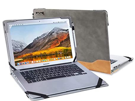 Berfea Housse de protection rigide avec support de refroidissement pour ordinateur portable Dell Inspiron 16 Plus 7610 7620 7630 7640