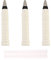 ILLUVA 3 Stück Tennisschläger Griffband Anti-Rutsch, Badminton Griffband Overgrip, Squash Ersatzschlägergriffe (Weiß)
