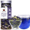 Plant Gift Dried Blue Butterfly Flowers Tea, Flores comestibles azules secas, teñidas con receta de té mariposa 40g / 1.41oz
