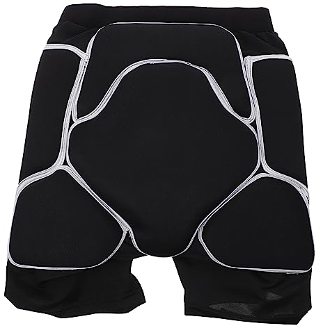 ABOOFAN Ski Gesäß Skating-hüftpolster Ski-hüftschutz Stoßschutzpolster Snowboard-hüftshorts Snowboard-steißbeinschutz Snowboard-hüftschutz Zirtek Adultos Schutzplatte Eva Anti-Fall 3D