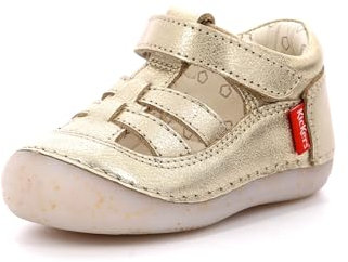 Kickers Sushy, Salomés Fille, Beige Champagne, 19