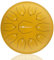 Sonodrum Zungentrommel Standard C - Dur in Gold - 30 cm groß mit 11 Tönen - Steel Tongue Drum inkl. Liederbuch, Schlägel, Fingersticks und Tragetasche - Notenlesen nicht nötig, einfach zu spielen.