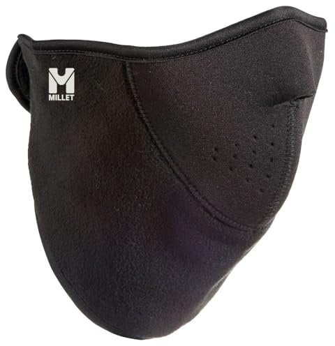 MILLET - Powder Mask - Masque Poudreuse Mixte - Protection Vent et Neige - Ski, Ski de randonnée - Noir