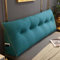 YSZBD Rückenstützkissen Rückenkissen Bett Lesekissen Für Bett Und Sofa Rückenkissen Keilkissen Sofa Bettkissen Rückenlehne Lesekissen Removable Cover，#4blue-80x50x20cm