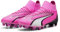 PUMA King Ultra Match FG/AG - Scarpe da calcio, Rosa / bianco, 43 EU