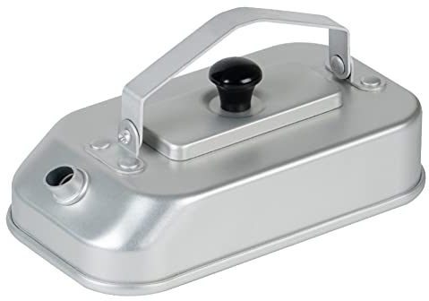 Janasiba Tetera portátil de camping de aleación de aluminio, olla de camping con utensilios de cocina al aire libre para viajes y mochileros