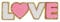 XOXO Chenille-Buchstaben-Flicken für Kleidung, zum Aufbügeln für Hüte, Chenille-Patches für Taschen, Rucksäcke und Jeans (Love White and Pink)