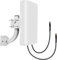 4G LTE Antenne Outdoor, 2X2 MIMO, hohe Verstärkung 10 dBi, 700-2700 MHz gerichtete Externe robuste Panel-Antenne für Router, Wohnmobil, Camping, 2,2 m RG58-Kabel, SMA-Stecker und TS9