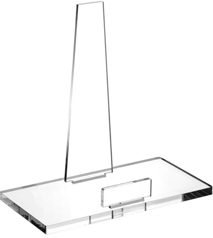 TsoLay Acrylic Easel for Home Office Acrylic Easel Stand for Display Acrylic Easel Display Stand