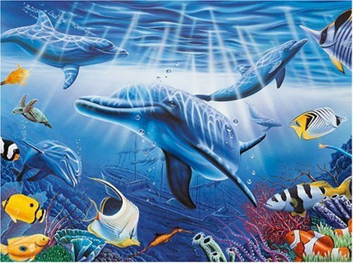 Ravensburger 13094 - Delfinwelt, 300 Teile Puzzle