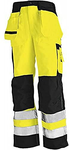 Blaklader 15331860 Hose mit hoher Sichtbarkeit, gelb/ schwarz, grootte D108