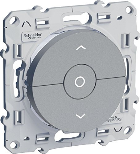 Schneider Electric S530208 Interrupteur Volets roulants Odace 230 V Alu