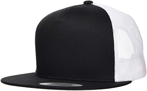 Flexfit Uni 6006T-Classic Trucker 2-Tone Cap, blk/wht, one Size