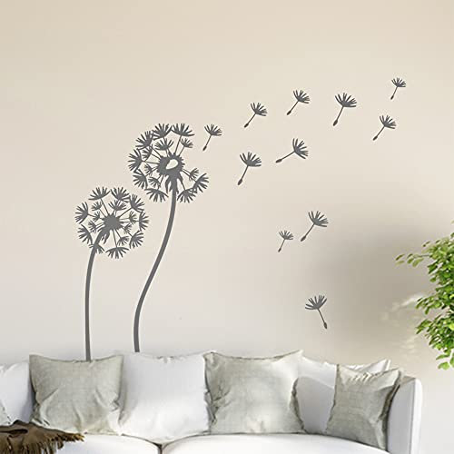 Pusteblume Set III Wandtattoo in 6 Größen - Wandaufkleber Wall Sticker - Dekoration, Küche, Wohnzimmer, Schlafzimmer, Badezimmer