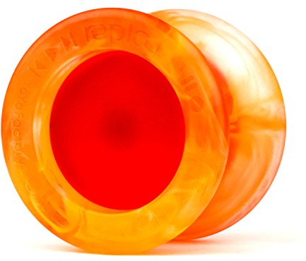YoyoFactory Replay Pro Modèle du Champion du Monde - Orange (Roulement à Billes Rapide en Métal, Avancé unresponsive Yoyo, Ficelle Et Instructions Incluses)