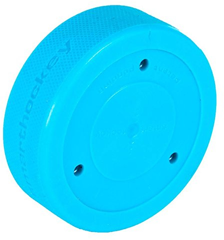 Smarthockey Puck Eishockey Off-Ice Tool für Schuss- Pass- und Stickhandlingübung Farbe Weiss