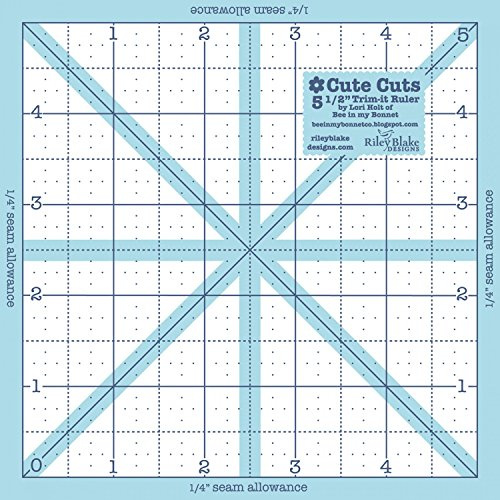Riley Blake Cute Cuts Ruler 8.5X24.5-