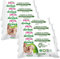 Love & Green Pack de 56 Lingettes au Liniment 99% d'Origine Naturelle Spécial Change - Lot de 8