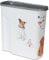 CURVER Verseuse à Croquettes Pour Chien - 2,5kg / 6L - Rangement Hermétique Anti-Odeurs pour Nourriture pour Chiens et petits animaux- Verseuse 28 x 12 x 28 cm - Blanc
