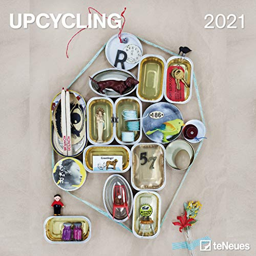 Upcycling 2021 - Wand-Kalender - Broschüren-Kalender - 30x30 - 30x60 geöffnet - Kreativ-Kalender