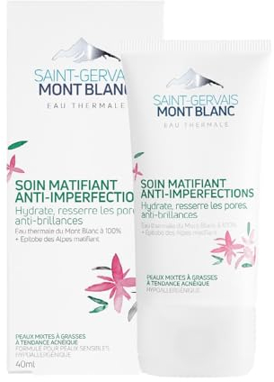 Saint-gervais mont blanc hydratant matifiant anti-imperfections 40ml