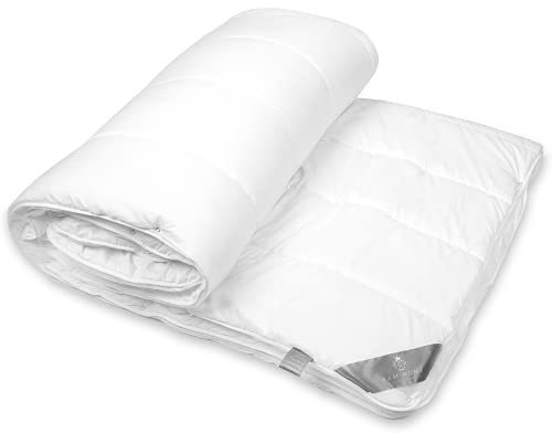 FAM Home Bettdecke 200x220 4 Jahreszeiten Waschbar I Steppdecke aus 2 Getrennten Bettdecken I Zudecke Antiallergisch Für Allergiker I Sommerdecke und Herbstdecke…