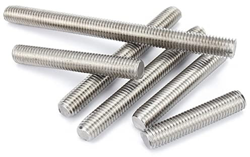 CONPHERON Barra Filettata M12 Perni Filettati Senza Testa in Acciaio Inox,M12×60mm, 2 pcs