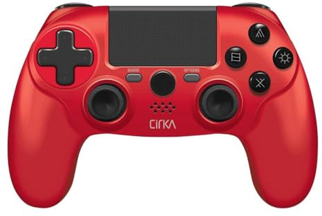 Hyperkin Controller Cirka NuForce für PS4/PS3/PC/Mac| Rot