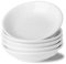 UIBFCWN Paquete de 5 platos de salsa de soja, cuencos de cerámica de 3 onzas, cuencos pequeños de 4 pulgadas, mini cuencos de servir para guarniciones, tazas de salsa de porcelana para barbacoa