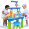 TEMI Toddler Water Table | Kids Sand and Water Table | 3-Tier Outdoor Water Play Table Toys for Toddlers Kids | Water Sensory Tables Summer Beach Toys for Outside Backyard for Kids age 3 4 5 6 7 8