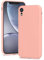 YATWIN Silicone Case for iPhone XR, Soft-Touch, Shockproof, DustProof, Antiskid Full Body Armour Phone Cover for Apple iPhone XR - Pink