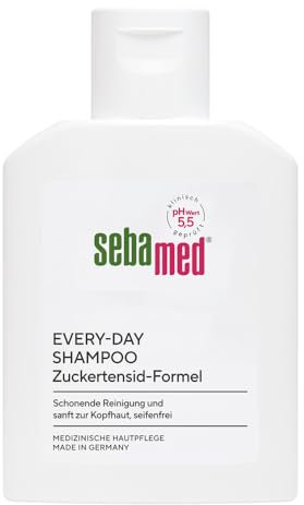 1 Stück sebamed Every Day Shampoo 50 ml, in praktischer Reisegröße für unterwegs, Haarshampoo für Damen und Herren, für die tägliche Haarwäsche