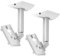 2 Pack Adjustable Speaker Wall Mounts for Bose Dual Speaker Ceiling & Wall Mounts Brackets for Bose UB-20, UB-20 Series II, WB-50 II, Lifestyle Series, Soundtouch Series, Cinemate Acoustimass White