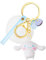 Hanaoops Schlüsselanhänger Cartoon Anime Schlüsselbund Süße Schlüsselring mit Karabiner Plüsch Anhänger Keychain Rucksackdekorationen Geburtstag Weihnachten Geschenk für Lieblingsmensch
