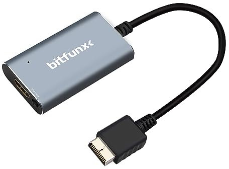 TTTLLNN Convertitore PS2to 1080P Uscita ForPS2 PS1 240p 288p 480i 480p 576i