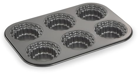 Tescoma 623230 Stampo 6 Crostatine 26x18 cm, linea DELÍCIA