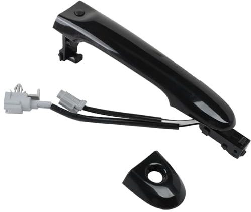 YAOPEI Poignée de Porte Extérieure Compatible avec Nissan Juke F15 2010-2022 Avant Gauche Côté Conducteur Noir 806441FA5A 806443WC2A 806403WC2A