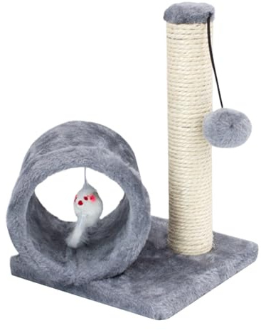 Albero Di Graffi Alto - Gatti Graffi Post Per Gatti | Versatile Sisal | Colonna Di Graffio Interattivo Per Gattino | Posta Di Graffi Versatili Di Sisal Per Appartamenti, Stanza Degli Studenti E Area I