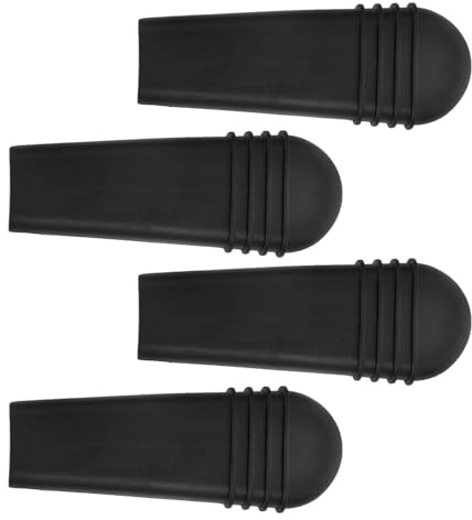 OATIPHO 4 Protectores de Empuñadura de Freno Funda Antideslizante de Plástico 14x3,5mm, Cubierta de Repuesto para Manija de Freno, Accesorios para Movilidad para Silla de Ruedas