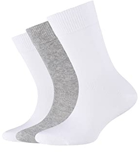 Camano Kinder 3er Pack Socken mit verstärkter Ferse und Spitze Jungen & Mädchen Strümpfe