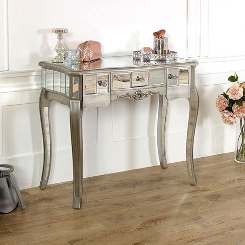 Melody Maison Mirrored Dressing Table - Tiffany Range