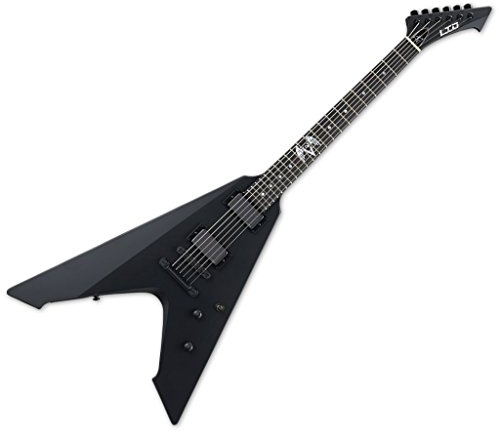 LTD Vulture Black Satin James Hetfield Signature