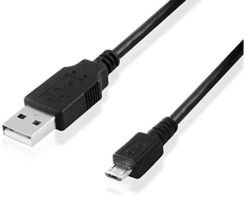 BestPlug 50 cm 2.0 Câble USB, USB A mâle vers Micro USB B Mâle, High Speed, Noir